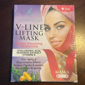 SWISSÖKOLAB V shape lifting up Face Mask 💗 hyaluronic acid 💗